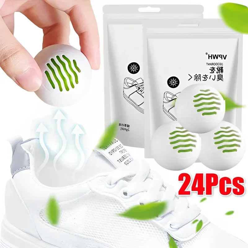 Shoe Deodorizer Ball - Deodorizer Balls 24/6Pcs Sneaker Perfume Balls