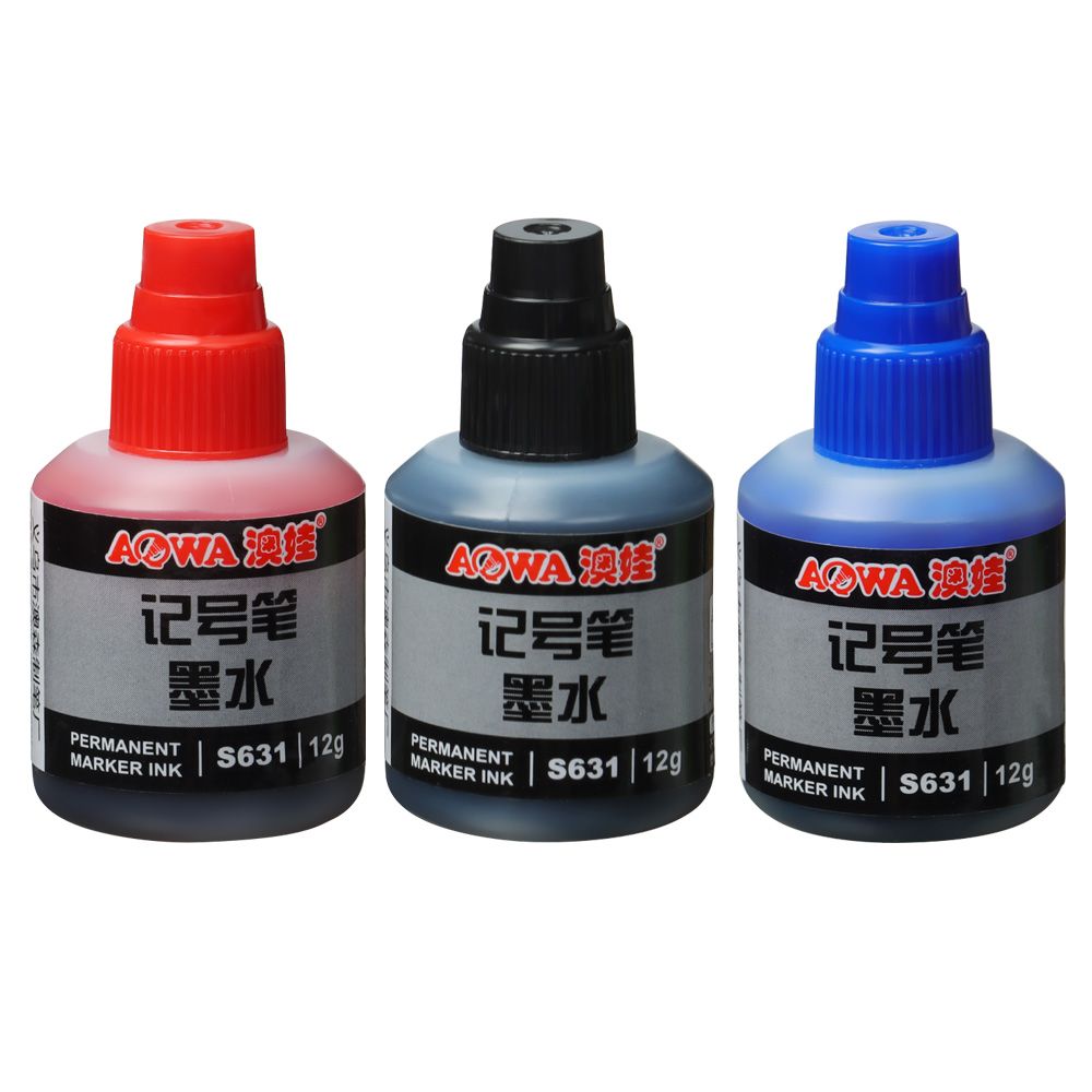 Midsole Marker Paint - 12ml Paint Black Blue Red Pen