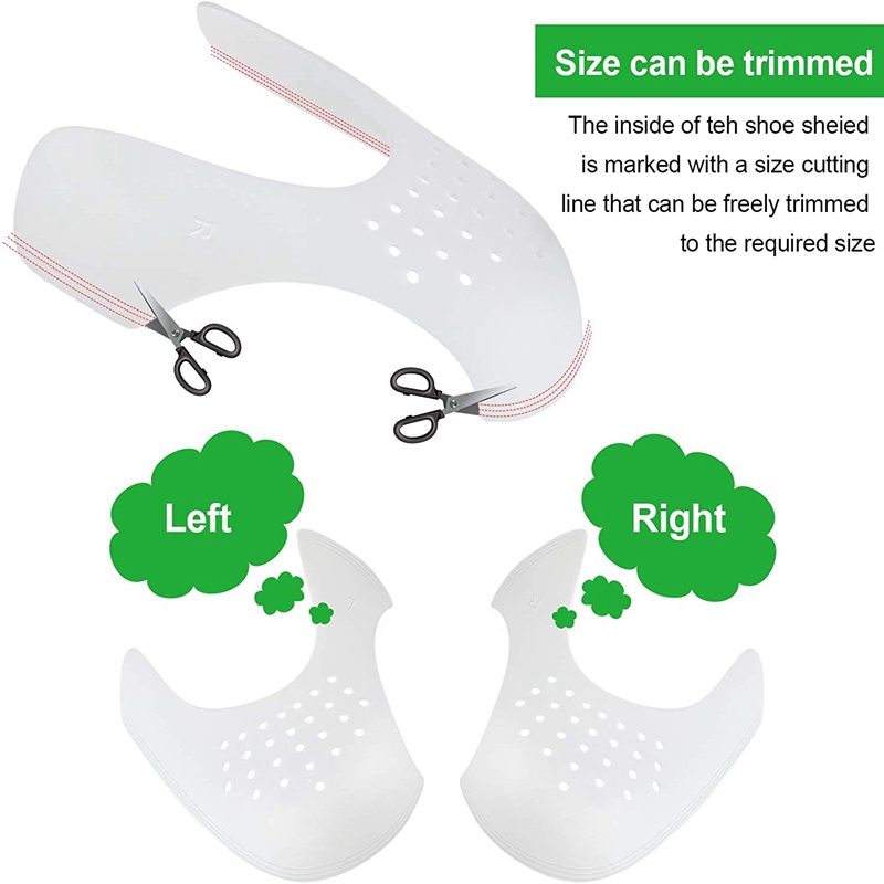 2 Pcs Crease Protector Shoe An - Sneaker Care Crease Protector recension och pris
