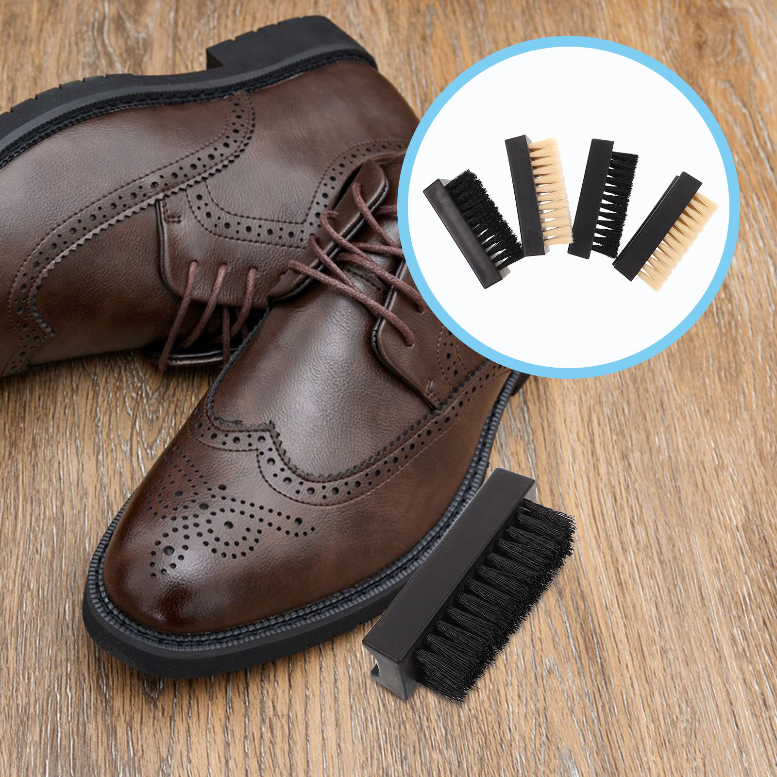 4Pcs Multifunction Shoe Brush  - Sneaker Care Set recension och pris