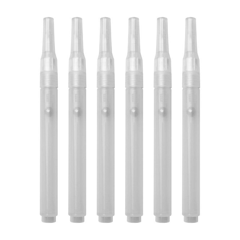 6Pcs Clear Empty Brush Pen Ref - Midsole Marker Paint recension och pris