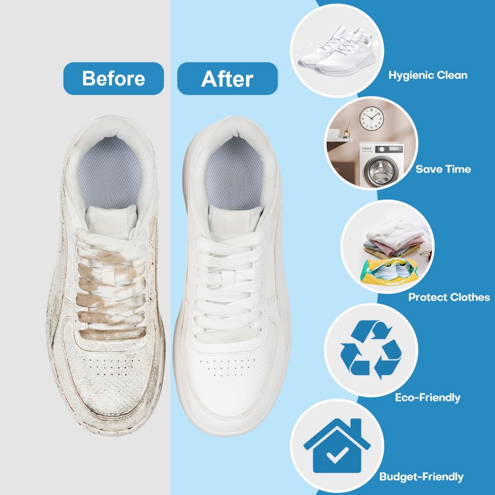 Reusable Shoe Cleaning Laundry - Sneaker Cleaning Kit recension och pris