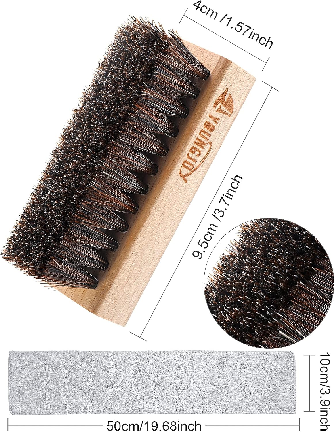 YoungJoy 3 Pieces Dual Sided S - Sneaker Cleaning Kit recension och pris