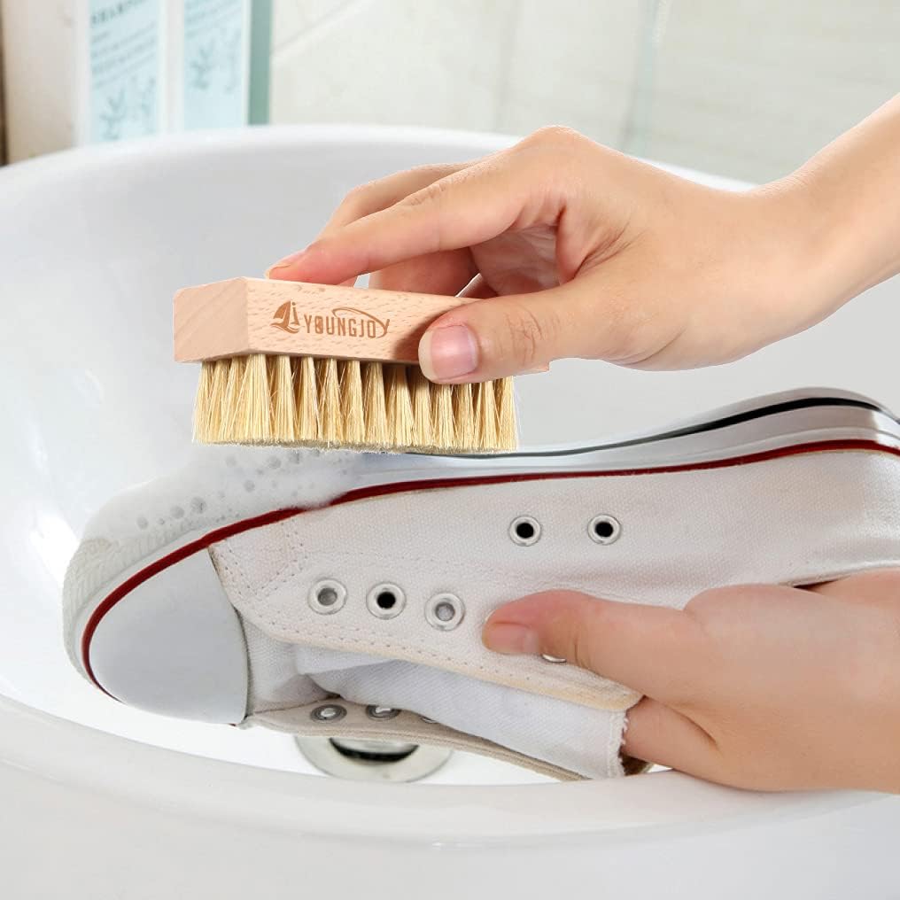 YoungJoy 3 Pieces Dual Sided S - Sneaker Cleaning Kit recension och pris