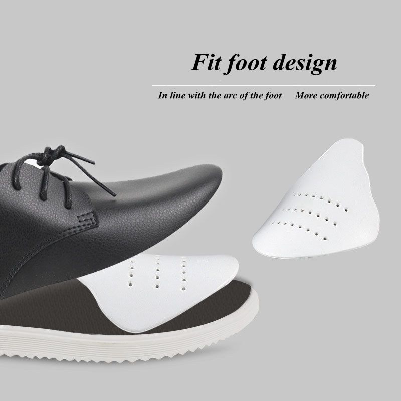 2Pcs Leather Shoe Toe Caps Sup - Sneaker Care Crease Protector recension och pris