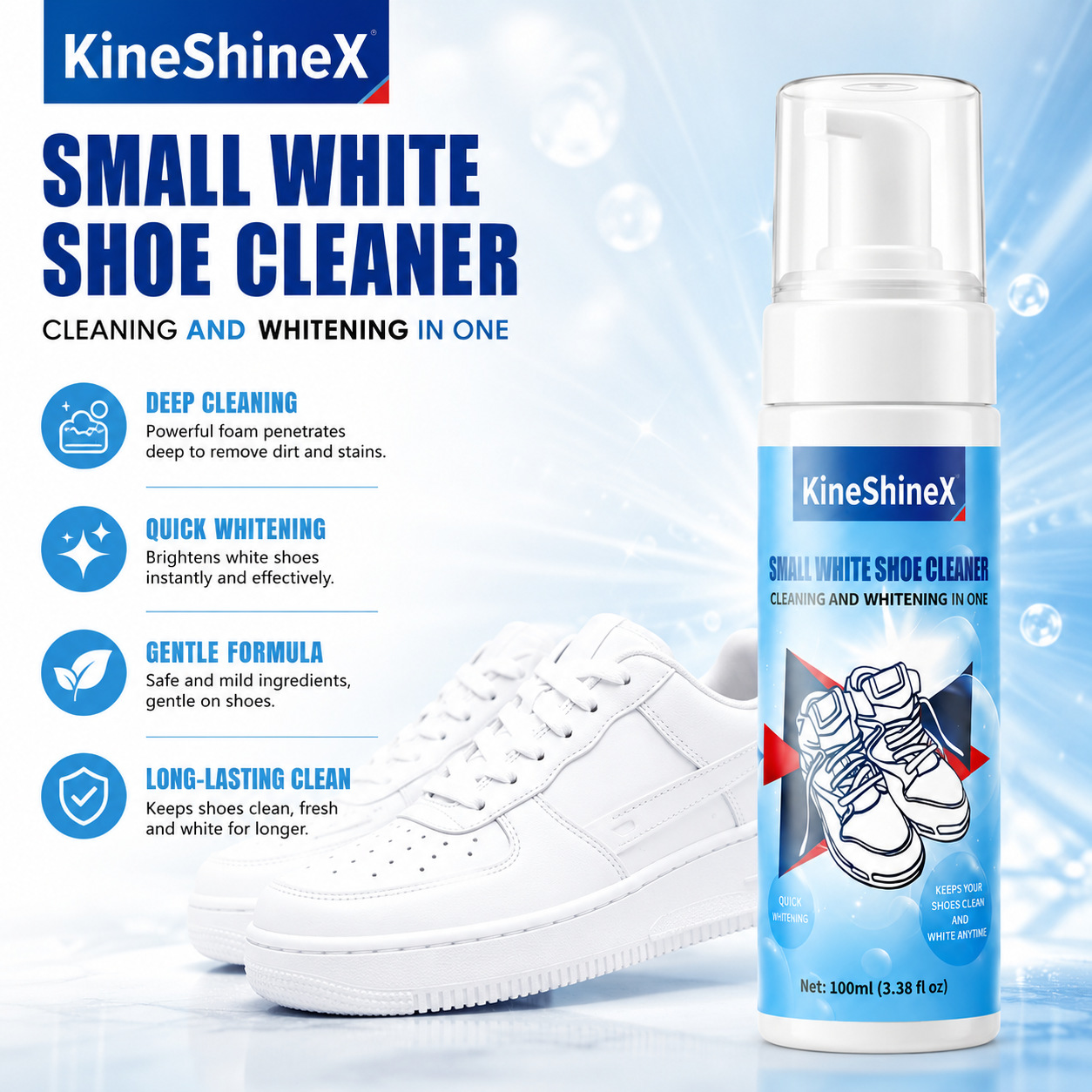 Gihen Shoe Cleaner Kits Water- - Sneaker Cleaning Kit recension och pris